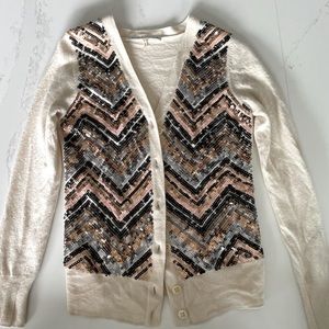 Trina Turk • sequin cardigan sweater